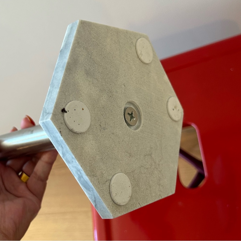 Stainless Steel & Marble Paper Towel Holder - Picture 8 of 9